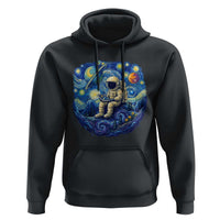 Starry Night Space Bookworm Hoodie Funny Astronaut Reader Gift
