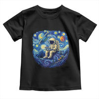 Starry Night Space Bookworm Toddler T Shirt Funny Astronaut Reader Gift