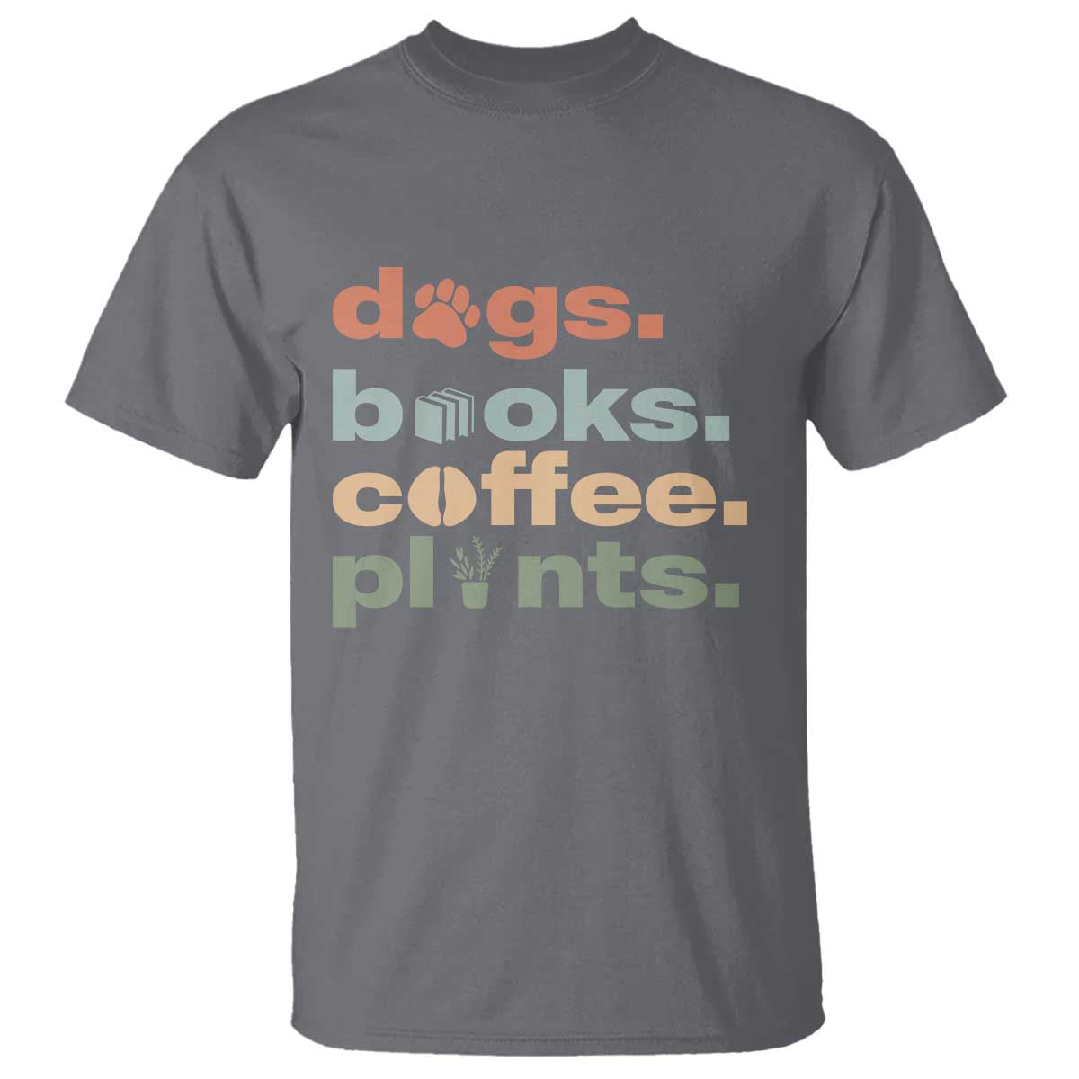 Funny Introvert Life Lover T Shirt Dogs Books Coffee And Plants
