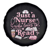 Just A Nurse Who Loves Reading Spare Tire Cover Book Lover Nurse