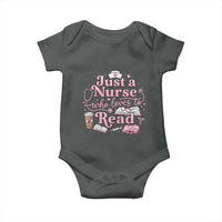 Just A Nurse Who Loves Reading Baby Onesie Book Lover Nurse