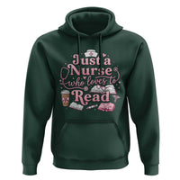 Just A Nurse Who Loves Reading Hoodie Book Lover Nurse