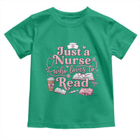 Just A Nurse Who Loves Reading Toddler T Shirt Book Lover Nurse