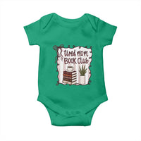 Tired Moms Book Club Baby Onesie Funny Coffee And Books Mom Gift