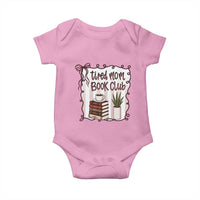 Tired Moms Book Club Baby Onesie Funny Coffee And Books Mom Gift