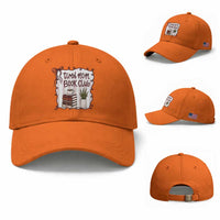 Tired Moms Book Club Baseball Cap Funny Coffee And Books Mom Gift