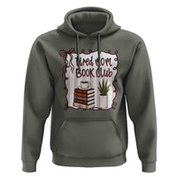 Tired Moms Book Club Hoodie Funny Coffee And Books Mom Gift