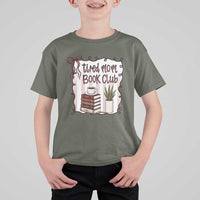 Tired Moms Book Club T Shirt For Kid Funny Coffee And Books Mom Gift