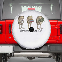 Introverted Moms Club Frog Graphic Spare Tire Cover Funny Mothers Day Gift