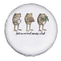 Introverted Moms Club Frog Graphic Spare Tire Cover Funny Mothers Day Gift