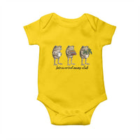 Introverted Moms Club Frog Graphic Baby Onesie Funny Mothers Day Gift