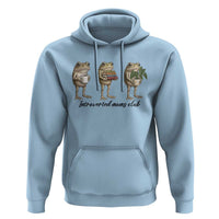 Introverted Moms Club Frog Graphic Hoodie Funny Mothers Day Gift