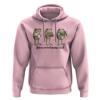 Introverted Moms Club Frog Graphic Hoodie Funny Mothers Day Gift