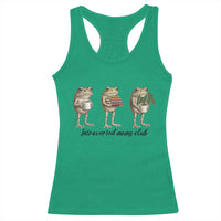 Introverted Moms Club Frog Graphic Racerback Tank Top Funny Mothers Day Gift