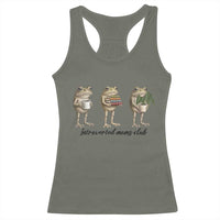Introverted Moms Club Frog Graphic Racerback Tank Top Funny Mothers Day Gift