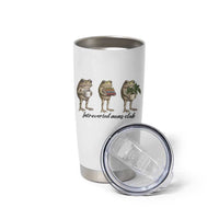 Introverted Moms Club Frog Graphic Tumbler Cup Funny Mothers Day Gift
