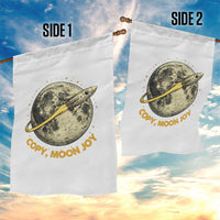 Copy Moon Joy Space Lover Lunar Mission Garden Flag Astronaut Sci Fi Graphic