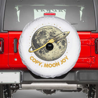 Copy Moon Joy Space Lover Lunar Mission Spare Tire Cover Astronaut Sci Fi Graphic