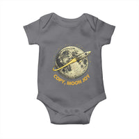 Copy Moon Joy Space Lover Lunar Mission Baby Onesie Astronaut Sci Fi Graphic