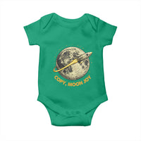 Copy Moon Joy Space Lover Lunar Mission Baby Onesie Astronaut Sci Fi Graphic