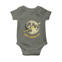 Copy Moon Joy Space Lover Lunar Mission Baby Onesie Astronaut Sci Fi Graphic