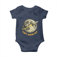 Copy Moon Joy Space Lover Lunar Mission Baby Onesie Astronaut Sci Fi Graphic