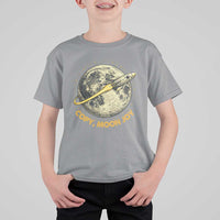 Copy Moon Joy Space Lover Lunar Mission T Shirt For Kid Astronaut Sci Fi Graphic
