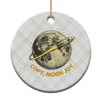 Copy Moon Joy Space Lover Lunar Mission Ceramic Ornament Astronaut Sci Fi Graphic