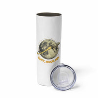 Copy Moon Joy Space Lover Lunar Mission Skinny Tumbler Astronaut Sci Fi Graphic