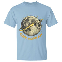 Copy Moon Joy Space Lover Lunar Mission T Shirt Astronaut Sci Fi Graphic