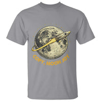 Copy Moon Joy Space Lover Lunar Mission T Shirt Astronaut Sci Fi Graphic