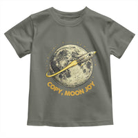 Copy Moon Joy Space Lover Lunar Mission Toddler T Shirt Astronaut Sci Fi Graphic