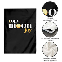 Copy Moon Joy Statement Full Moon Garden Flag Space Exploration Lunar Journey 2026
