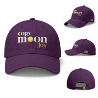Copy Moon Joy Statement Full Moon Baseball Cap Space Exploration Lunar Journey 2026