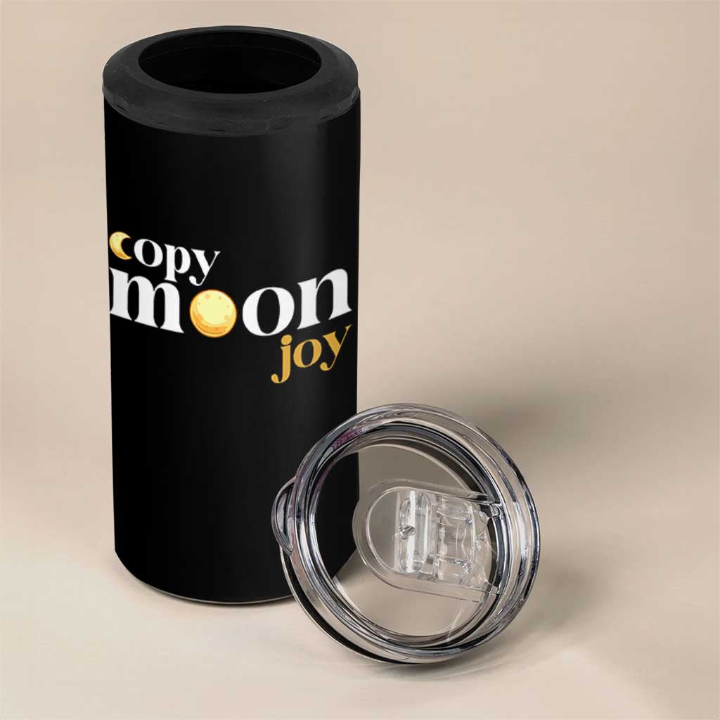 Copy Moon Joy Statement Full Moon 4 in 1 Can Cooler Tumbler Space Exploration Lunar Journey 2026