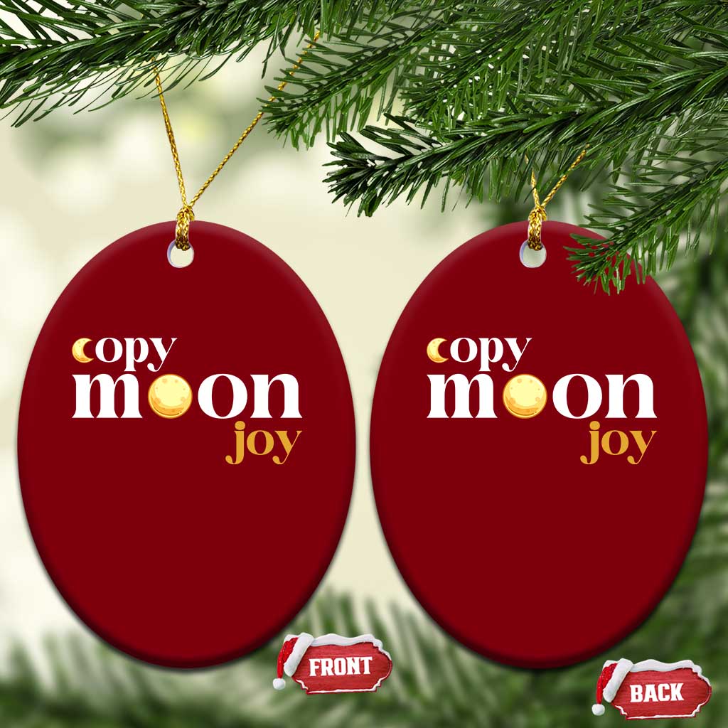 Copy Moon Joy Statement Full Moon Ceramic Ornament Space Exploration Lunar Journey 2026