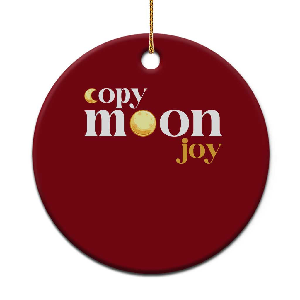 Copy Moon Joy Statement Full Moon Ceramic Ornament Space Exploration Lunar Journey 2026