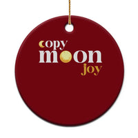 Copy Moon Joy Statement Full Moon Ceramic Ornament Space Exploration Lunar Journey 2026