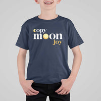 Copy Moon Joy Statement Full Moon T Shirt For Kid Space Exploration Lunar Journey 2026