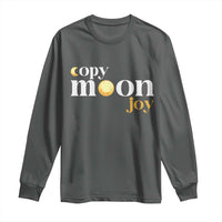Copy Moon Joy Statement Full Moon Long Sleeve Shirt Space Exploration Lunar Journey 2026