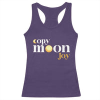 Copy Moon Joy Statement Full Moon Racerback Tank Top Space Exploration Lunar Journey 2026