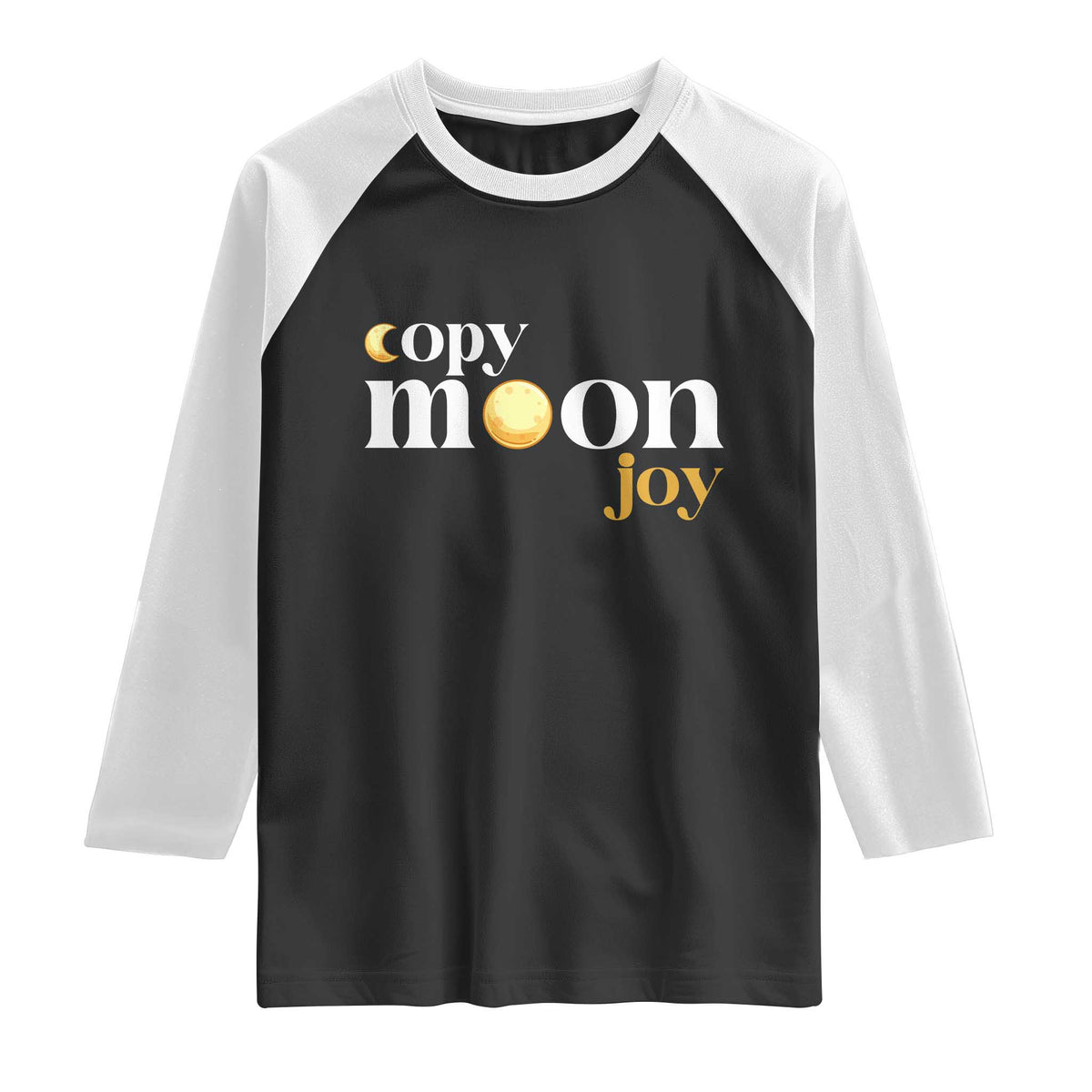 Copy Moon Joy Statement Full Moon Raglan Shirt Space Exploration Lunar Journey 2026