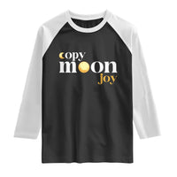 Copy Moon Joy Statement Full Moon Raglan Shirt Space Exploration Lunar Journey 2026