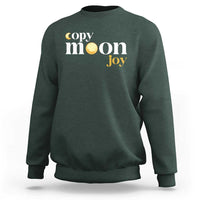 Copy Moon Joy Statement Full Moon Sweatshirt Space Exploration Lunar Journey 2026