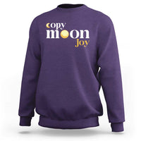 Copy Moon Joy Statement Full Moon Sweatshirt Space Exploration Lunar Journey 2026