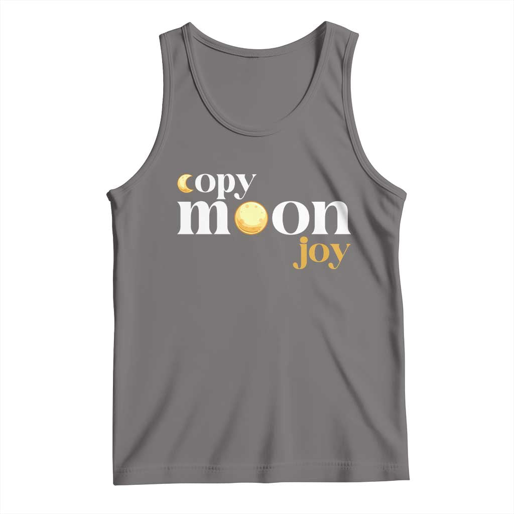 Copy Moon Joy Statement Full Moon Tank Top Space Exploration Lunar Journey 2026