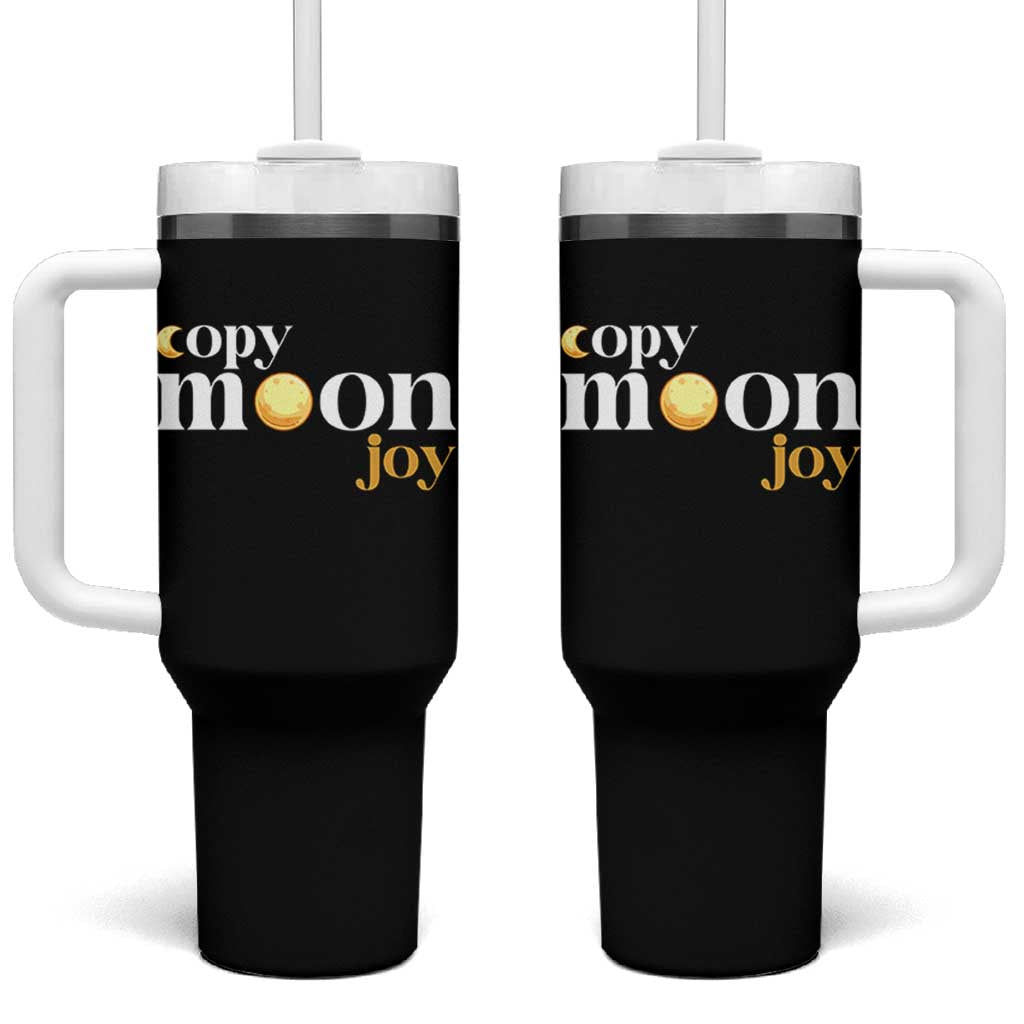 Copy Moon Joy Statement Full Moon Tumbler With Handle Space Exploration Lunar Journey 2026