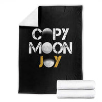 Lunar Mission Astronaut Space Lover Throw Blanket Copy Moon Joy Sci Fi Graphic
