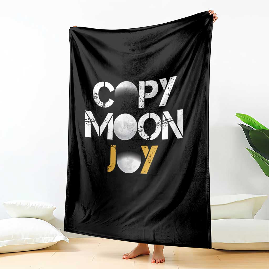 Lunar Mission Astronaut Space Lover Throw Blanket Copy Moon Joy Sci Fi Graphic