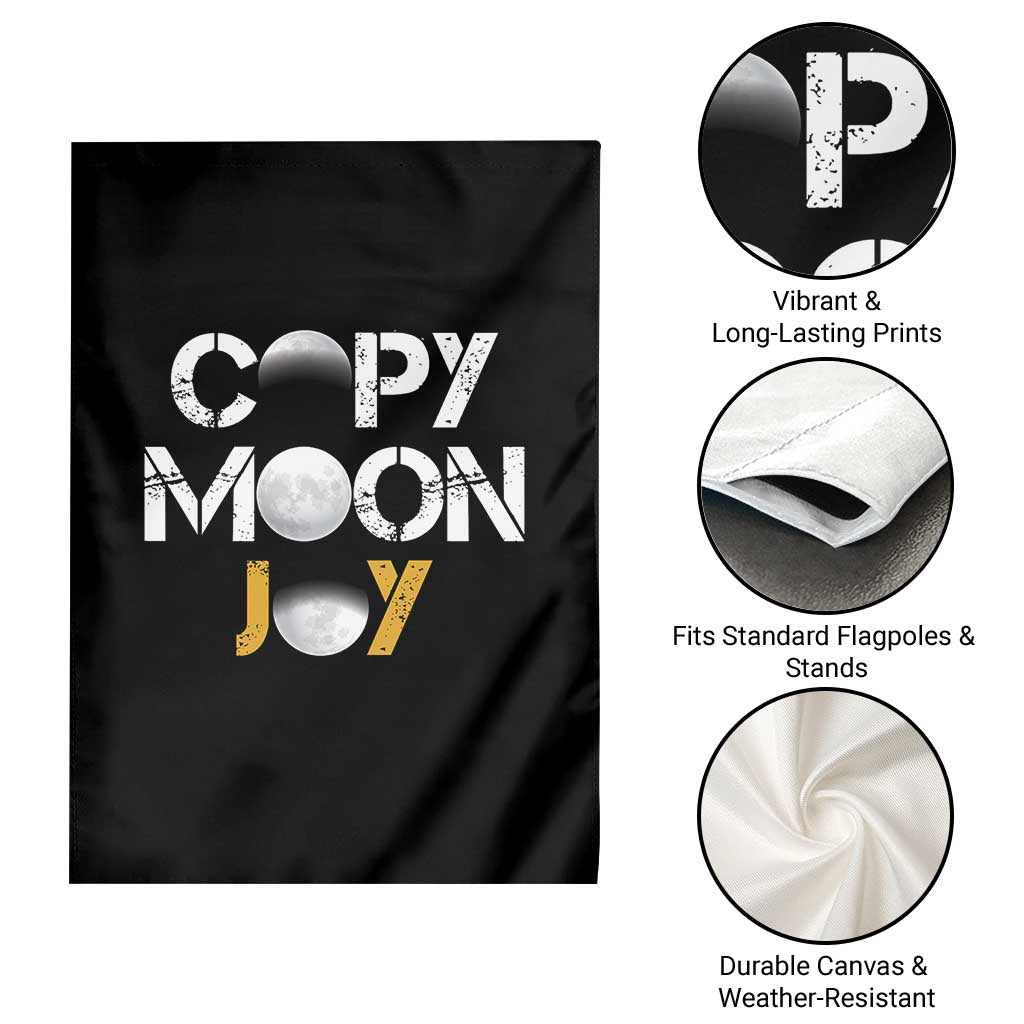 Lunar Mission Astronaut Space Lover Garden Flag Copy Moon Joy Sci Fi Graphic
